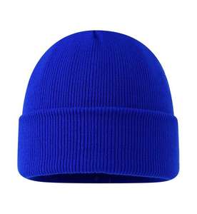 Fabricant et fournisseur de bonnets personnalisés en gros, bonnets en tricot à revers avec logo personnalisé pour les marques de streetwear américaines - Product Image 2