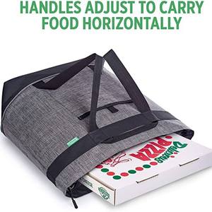 Modern Urban Insulated Shopping Tote <b>Large</b> Capacity Thermal Organizer for Fresh Food and Grocery Transport - Product Image 3