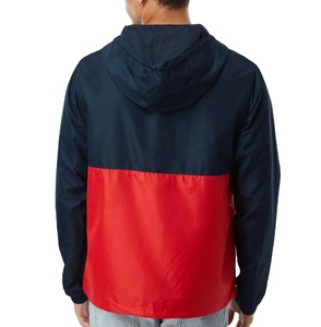 Chaqueta Cortavientos Impermeable y Transpirable con Cremallera y Logotipo Personalizado, Chaqueta Deportiva Unisex de Poliéster para Actividades al Aire Libre - Product Image 2