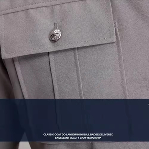 Uniforme de Guardia de Seguridad de Alta Calidad, Suave y Cómodo para Hombre, con el Mejor Diseño y Logotipo Personalizado - Product Image 5