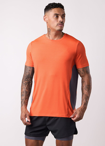 Camiseta Casual de Manga Corta para Hombre, Marca Trendy, con Estampado Digital, Tejido de Poliéster/Algodón, Corte Regular, Anti-Pilling, Secado Rápido - Product Image 2