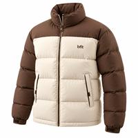 Blouson d'hiver matelassé pour homme, color block, col montant, fermeture éclair intégrale, coupe-vent épais, vêtement d'extérieur décontracté, haute qualité, service OEM