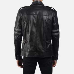 Chaquetas de Cuero Clásicas y Sencillas con Cierre para Hombre, Nueva Llegada, Chaquetas de Cuero para Hombre de Invierno, Chaqueta de Cuero con Color Personalizado - Product Image 2