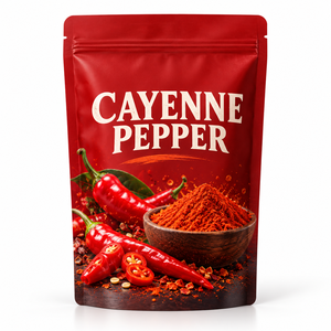 Poudre de piment de Cayenne en marque blanche OEM, complément alimentaire à base de plantes, formule personnalisée, logo personnalisé - Product Image 1