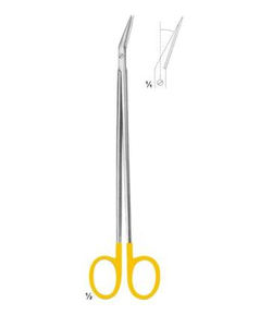 Tijeras DeBakey Potts Smith Tc Angled de 19 cm, Manuales, de Acero Inoxidable Premium - Product Image 3