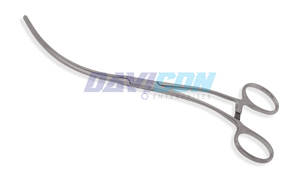 เครื่องมือผ่าตัดคุณภาพสูงสุด สแตนเลสสตีล คีมหนีบหลอดเลือดเดบาเคน ปากโค้งเฉียบ ขนาด 3.3/8 นิ้ว - Product Image 5