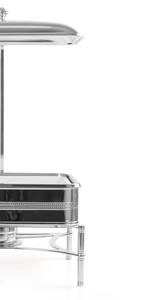 Recipiente Rectangular de Acero Inoxidable de Lujo para Calentar Comida, Juego de Recipientes para Buffet con Soporte para Tapa Colgante - Product Image 6