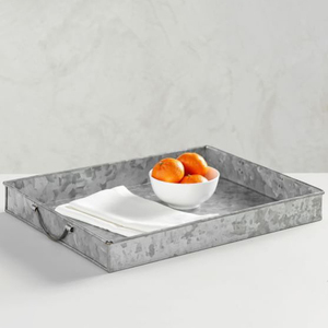 Elegante Plato de Servir Galvanizado Estilo Industrial Chic, Tabla de Quesos, Centro de Mesa Decorativo, Exportador Mayorista de Fábrica, Mejor Precio - Product Image 2