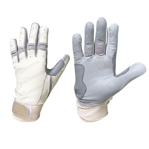 Guantes de Béisbol y Sóftbol SAAR INDUSTRIES Personalizables de Cuero Genuino con Protección Completa para las Manos, Ajustables y Ligeros - Product Image 4
