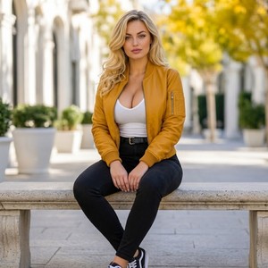 Customized Women's Classic <b>Zipper</b>-Up Loose Genuine Leather Vintage Quilted Breathable Motorcycle Bomber Jacket Silk Lining for - Product Image 1