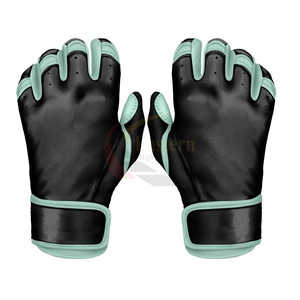 Gants de frappeur de baseball en cuir de qualité supérieure pour la position de receveur, design personnalisé, haute qualité, pour droitier - Product Image 2