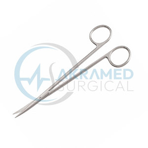 Ciseaux chirurgicaux Demartel en acier inoxydable, instrument de chirurgie générale réutilisable, certifié CE, droit, manuel, 18 cm - Product Image 4