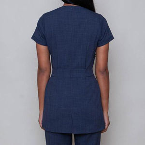 Uniformes de trabajo personalizados para salón de belleza, túnica de spa, conjuntos de uniformes, túnica de recepcionista a la moda - Product Image 6