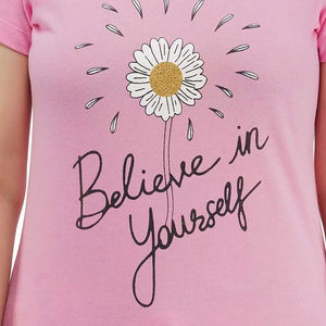 Conjunto de Dos Piezas de Algodón Sólido para Mujer, Estilo Informal de Verano, Corte Regular, Camiseta y Pantalones Cortos - Product Image 5