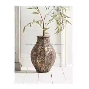 Jarrones de flores de metal recién llegados, nuevo diseño, calidad increíble a precio mayorista, macetas designables perfectas de Azora Industries - Product Image 3