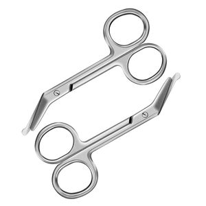 Ciseaux à pansements professionnels de qualité supérieure, conçus par Grip Surgical, pour les soignants et les professionnels de la santé. - Product Image 1