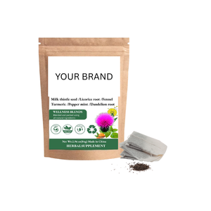 Premium Pyramid Milk Thistle Tea Bags - Product Image 1