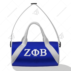 ขายส่งที่กำหนดเอง Zeta Phi Beta Sorority ปักท่องเที่ยว Duffle กระเป๋า - Product Image 3
