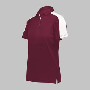 Prix usine hommes à manches courtes Golf pour polos 200 grammes Polyester coton respirant Jersey solide personnalisé couleurs unies - Product Image 6