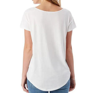 Camisetas Personalizadas Más Vendidas para Mujer, Camisetas Multicolores para Chicas, Camisetas Lisas con Logotipo Personalizado, Camisetas para Mujer a Bajo Precio - Product Image 6