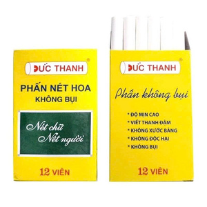12pcs/box Dustless Chalks Sidewalk Chalk White Support Custom Packaging - Product Image 3