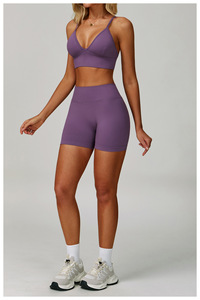 Ensemble de vêtements de sport actifs pour femmes, vêtements de sport pour la salle de sport, vêtements de fitness, ensemble de yoga, séchage rapide, sans couture, ensemble de fitness 2 pièces pour femmes - Product Image 2