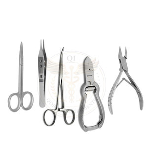 Kit d'outils de soin des ongles en acier inoxydable professionnel de luxe, 4 pièces, ensemble d'instruments de podologie - Product Image 4