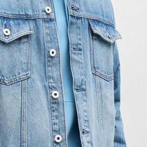 100% Cotton Denim <b>Jackets</b> <b>Men</b> Casual Solid Color Pocket <b>Thin</b> <b>Jacket</b> For <b>Men</b> Style High Quality <b>Men</b> Clothing Denim <b>Jacket</b> - Product Image 6
