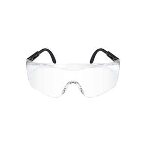 HC Safety P570 Frameless Safety <b>Glasses</b> Polycarbonate Impact Resistant Lightweight Eyewear - Product Image 1