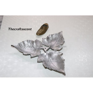 ถาดตกแต่งอลูมิเนียมตกแต่งบ้านลายใบไม้ทำจากทองเหลืองโบราณออกแบบได้ตามต้องการตกแต่งบ้านด้วยลวดลายหรูหราทันสมัยสำหรับงานแต่งงานในโรงแรม - Product Image 2