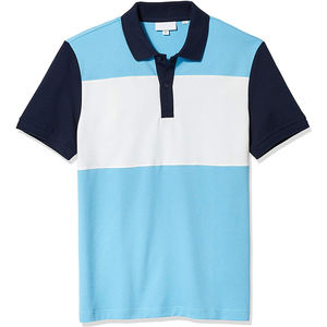Chemises polo en coton polyester doux pour hommes, séchage rapide, broderie et impression personnalisées, vêtements de sport, vêtements décontractés et de travail - Product Image 1