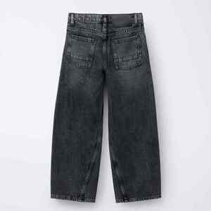 MEESAM LEATHER HOSIERY Jeans de mezclilla unisex 100% algodón de secado rápido, cintura alta, peso pesado, estilo vintage, corte regular, rectos, con relieve - Product Image 3