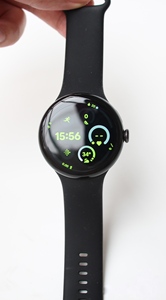 PIX Watch 3 (41mm) Smart Watch Sport Moon Phase Comprehensive Health Fitness Tracking Rubber Band Matte Black Plastic - Product Image 2