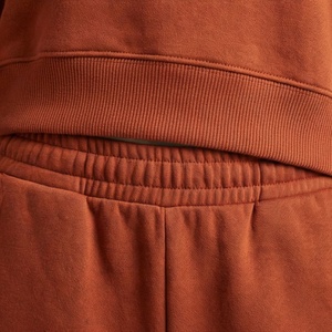 Ensemble 2 pièces tricoté pour femme : Sweat-shirt col rond et pantalon de jogging, couleur unie, coupe décontractée, manches longues, pantalon long, idéal pour l'automne - Product Image 5