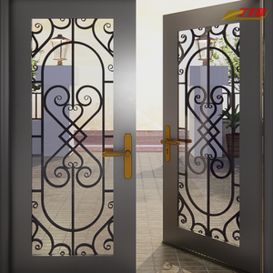Portes en fer forgé vietnamiennes TTD Ho Chi Minh avec un design impressionnant pour la protection - Product Image 6