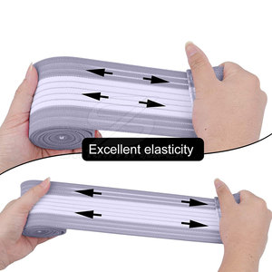 Durable <b>Knee</b> Wraps for Gym Workout <b>Support</b> for Squats Weightlifting Training Soft <b>Elastic</b> Comfortable Fit - Product Image 5