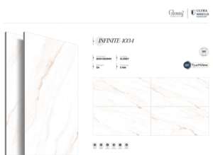 กระเบื้องพอร์ซเลนลายหินอ่อน เงาหรูหรา ขนาด 800x1600 1200x1800 750x1500 มม. สำหรับบ้าน อพาร์ทเม้นท์ และโครงการเชิงพาณิชย์ - Product Image 3