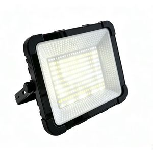 Lámpara de Trabajo LED Portátil con Energía Solar y Brillo Graduable para Obras y Emergencias - Product Image 1