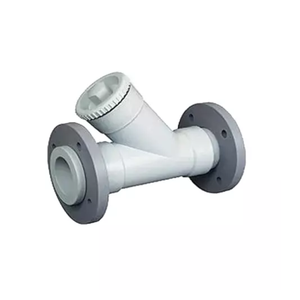 Filtro en Y PPH de alta calidad de China con extremo de brida de 2.5" a 10" (DN65 a DN250) - Product Image 2