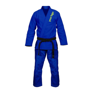 Uniforme de BJJ de Alta Calidad Hecho a Medida, 100% Algodón Elástico, Transpirable y Duradero, Kimono de Jiu Jitsu para Artes Marciales - Product Image 4