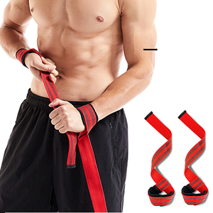 Hot Sale Custom Logo Polyester Cotton Weight <b>Lifting</b> <b>Straps</b> Adjustable Durable Unisex Cotton <b>Strap</b> <b>for</b> Gym Weightlifting - Product Image 6