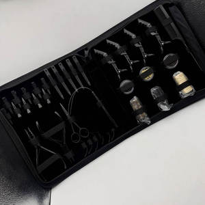Nouvel ensemble d'outils pour extensions de cheveux en acier inoxydable et métal avec pince à boucle et pinces de sectionnement pour usage commercial, couleur personnalisée - Product Image 2