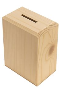 Boîte à monnaie en bois avec fente pour pièces, clip de verrouillage, conteneur de rangement pour espèces, pièces de monnaie, bijoux, épargne, style rustique, haute qualité, artisanat - Product Image 3