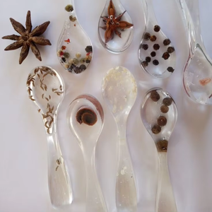 Meilleures ventes 2026 : Ustensiles de service à salade en résine – Cuillères et fourchettes élégantes et légères pour une cuisine et une salle à manger modernes - Product Image 1