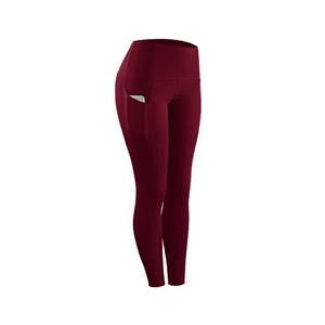 Leggings en coton pour femmes abordables pour un usage quotidien décontracté Tissu doux Couleur bleu uni Leggings en coton pour femmes - Product Image 5
