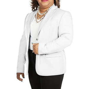 Blazer Personalizado con Logotipo, Unisex, Talla Grande, Cierre de Cremallera, Manga Larga, Cierre de un Solo Botón, para Oficina y Trabajo - Product Image 1