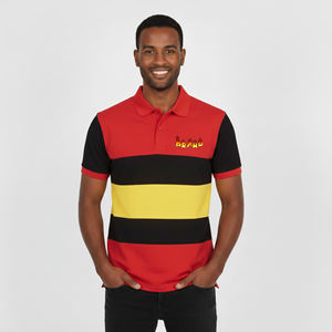 Camiseta Casual de Verano para Hombre, 100% Algodón, Manga Corta, Secado Rápido, Transpirable, con Bloques de Color, Logotipo Personalizado, Bolsillo - Product Image 1