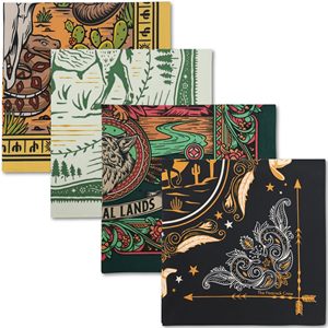High Quality Cotton Paisley <b>Bandana</b> 23x23 Inch Soft Breathable Fabric Comfortable Durable Long Lasting Daily Wear <b>Bandana</b> - Product Image 1