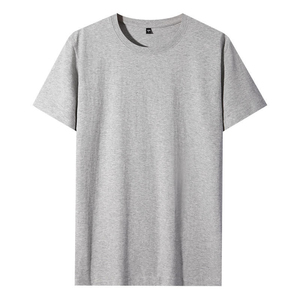 Camiseta Blanca de Manga Corta para Hombre, 100% Algodón, Transpirable, Color Sólido, Estilo Casual, Corte Regular, Estilo Urbano, Secado Rápido - Product Image 3