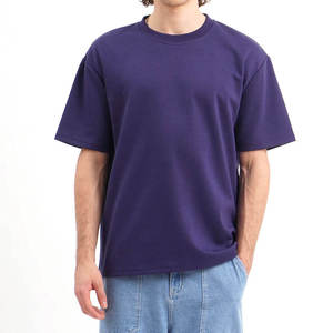 T-shirts décontractés pour hommes 100 % coton, coupe classique, respirants, col rond, manches courtes, vente en gros, gym MADE BY BS 2027 - Product Image 2